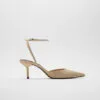 Heel leather mules