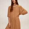 Pearl neck dress